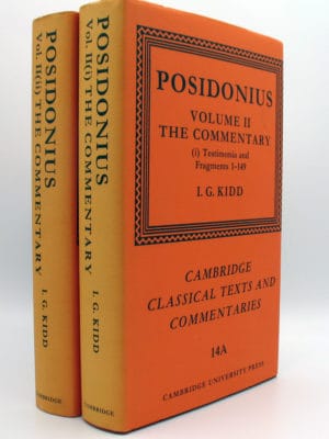 Cover to Posidonius, vol II